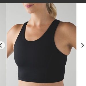 Lululemon Fast As Light Cropped Bra